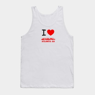 I HEART ATLANTA, GA Tank Top